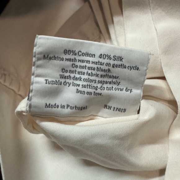 SFERRA Marialva King Luxury Silk/Cotton Sheets - Picture 8 of 9